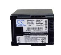 BATTERIE 2600mAh Tipo BP-827 BP-820 BP-828 Per Canon FS10 FS11 FS20 FS100 FS200