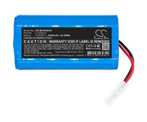 Batterie 2600mAh Tipo Li-026418 Per Panasonic MC-RS53 MC-WRC53 MC-WRS53