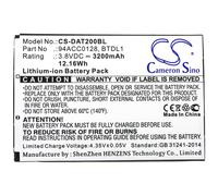 BATTERIE 3200mAh Tipo 94ACC0128 94ACC0129 BTDL1 Per Datalogic Axist, DL-Axist