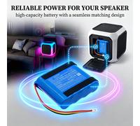 BATTERIE 3400mAh 18650-4S1P Per Philips TAX7207/37 X7207 Bluetooth Party Speaker