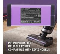 BATTERIE 4000mAh PF061PDE Per EZVIZ CS-RH1 RH1 3-in-1 Smart Batteria Nero