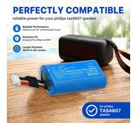 BATTERIE 6800mAh Per Philips TAS4807 S4807 Waterproof Wireless Bluetooth Speaker