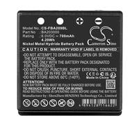 BATTERIE 700mAh Tipo BA203000 Per HBC Spectrum A, Spectrum B, Technos