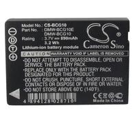 Batterie 890mAh Tipo BCG10 DMW-BCG10E BCG10GK BP-DC Per Panasonic Lumix Leica