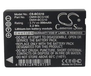 Batterie 890mAh Tipo BCG10 DMW-BCG10E BCG10GK BP-DC Per Panasonic Lumix Leica