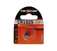 BATTERIE A BOTTONE ANSMANN CR1025, LiMnO2, 30 mAh, 3 V