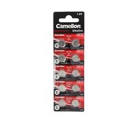 BATTERIE A BOTTONE CAMELION AG10, LR54, Alcalina, 65 mAh, 1,5 V, 10 pezzi