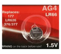 BATTERIE A BOTTONE CAMELION AG4, LR66, Alcalina, 100 mAh, 1,5 V
