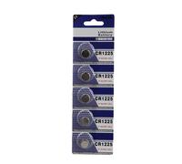 Batterie a bottone CR1225 3V Confezione da 10 o 5