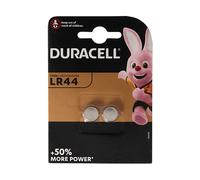 Duracell Batteria bottone LR44 1,5V Alcalina – Confezione da 2
