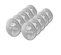 BATTERIE A BOTTONE GP BATTERIES CR2032, Litio, 220 mAh, 3 V, 10 pezzi