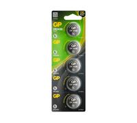 BATTERIE A BOTTONE GP BATTERIES CR2430, Litio, 300 mAh, 3 V, 5 pezzi