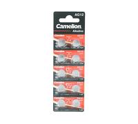 BATTERIE A BOTTONE MAXELL LR43, Alcalina, 80 mAh, 1,5 V, 10 pezzi