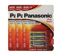 BATTERIE A BOTTONE PANASONIC Micro/AAA/LR03, Alcalina, 1,5 V, 12 pezzi