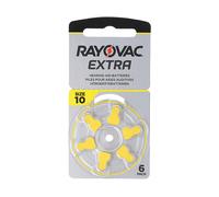 BATTERIE A BOTTONE RAYOVAC H10MF, PR70, Zinco-aria, 90 mAh, 1,45 V, 6 pezzi
