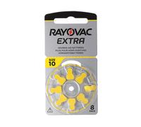 80 pile batterie RAYOVAC Extra 10 PR70 per apparecchi acustici