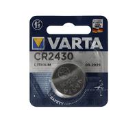 BATTERIE A BOTTONE VARTA CR2430, Litio, 280 mAh, 3 V