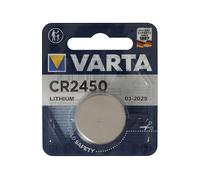 BATTERIE A BOTTONE VARTA CR2450, Litio, 560 mAh, 3 V