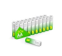 Batterie AA - Set da 20 | GP Extra | Pile Stilo AA Alcaline da 1,5V / LR06 - Lunga Durata