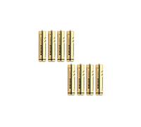 Batterie AAA R03 da 1,5 V, in carbonio di zinco, confezione da 8 pezzi, ecologiche, a prova di perdita, senza mercuriouso su telecomandi, orologi e raggi