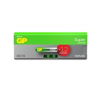 Batterie AAA - Set da 12 | GP Super | Pile Stilo AAA Alcaline da 1,5V / LR03 - Lunga Durata