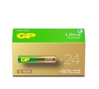 Gp Batteries Confezione 24 Batterie GP Ultra Alcaline Ministilo AAA 24AU/LR03