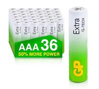 Batterie AAA - Set da 36 | GP Extra | Pile Ministilo AAA Alcaline da 1,5V / LR03 - Lunga Durata