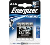 Batterie AAA, Ultimate Lithium, Confezione Da 4