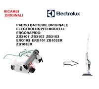BATTERIE ACCUMULATORI ORIGINALI ASPIRAPOLVERE ERGORAPIDO ELECTROLUX ZB3102
