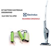 BATTERIE ACCUMULATORI ORIGINALI ASPIRAPOLVERE ERGORAPIDO ELECTROLUX ZB3106 14,4V