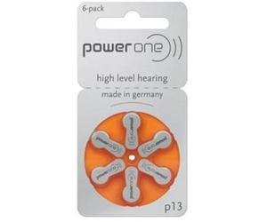 Batterie acustiche Power One P13 da 20 pastiglie