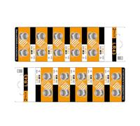 Batterie al litio AG12 LR43 da 1,5 V, 10/20 pezzi, per sistemi di accesso senza chiave, giocattoli elettronici e fitness tracker, batteria a bottone