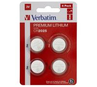 Batterie al litio Verbatim 49532 CR2025 3V (confezione da 4)