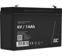 BATTERIE AL PIOMBO GREEN CELL AGM34, Piombo, 14 Ah, 6 V