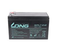 BATTERIE AL PIOMBO KUNG LONG WPL7.2-12 F2 Longlife, Piombo, 7200 mAh, 12 V