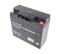 BATTERIE AL PIOMBO MULTIPOWER MP18-12, Piombo, 18 Ah, 12 V