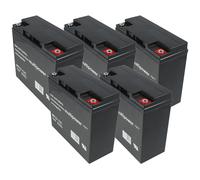 BATTERIE AL PIOMBO MULTIPOWER MP4, Piombo, 22000 mAh, 60 V, 5 pezzi