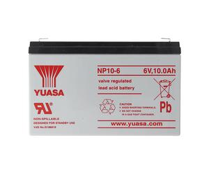 BATTERIE AL PIOMBO YUASA NP10-6, Piombo, 10000 mAh, 6 V