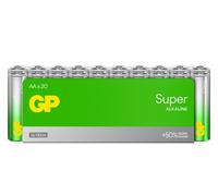 Gp Batteries Confezione 20 Batterie GP Super Alcaline Stilo AA 15A/LR6