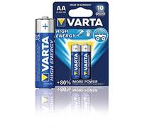 BATTERIE ALCALINE AA/LR6 1.5 V High Energy 2 pezzi