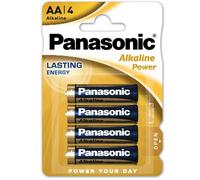 Goobay LR6 4-BL Panasonic Alkaline Power Batteria monouso Stilo AA Alcalino