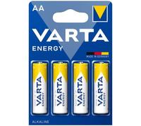 Batterie Alcaline AA Varta Energy - LR6, 4 Unità
