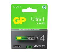 Batterie Alcaline AAA 1.5V Ultra Plus 4 Pezzi 24AUP/LR03 - GP Batteries IC-GP151423