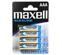 Batterie Alcaline AAA Maxell - 4 Unità