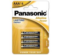 Batterie Alcaline AAA Panasonic LR03 Bronze - 4 Unità