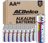 Batterie alcaline ACDelco AA, confezione da 40