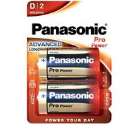 Batterie Alcaline D LR20 Panasonic Pro Power - 2 Unità