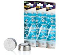 Batterie alcaline da 1,5 V, LR41, 192, 92A, LR736 e AG3, a bottone, per apparecchi acustici, amplificatori, orologi, giocattoli, telecomandi, calcolatrici, laser, potenza di lunga durata, anti