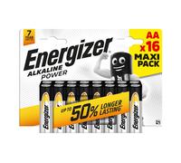 BATTERIE ALCALINE ENERGIZER "ALKALINE POWER" AA 16 PEZZI