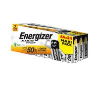 BATTERIE ALCALINE ENERGIZER "ALKALINE POWER" AA 24 PEZZI